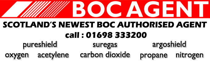 B O C Authorised Distributor - Call 01698 333200